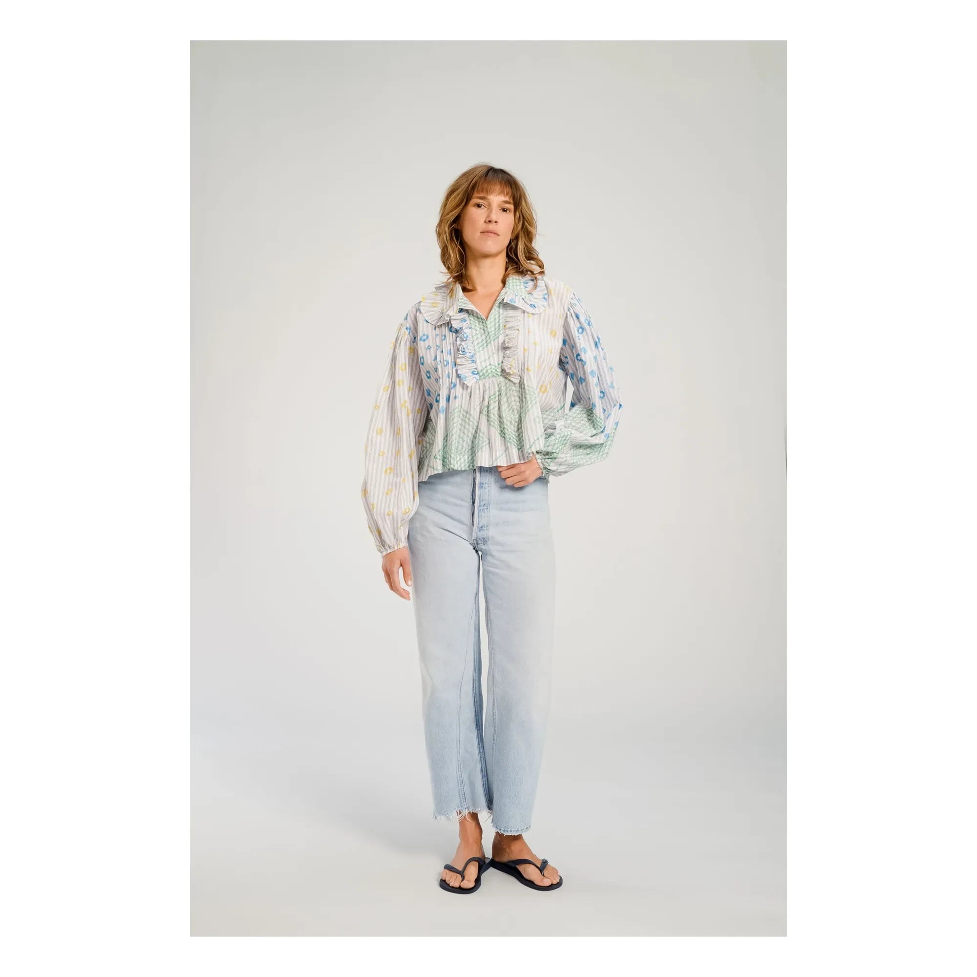 Virginie de Vinster - Baya Bluse | Ecru