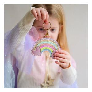 Mimi & Lula - Regenbogen-Schlüsselanhänger | Lila