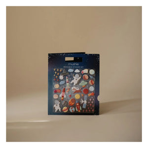 Mushie – Wiederverwendbares Stickerbuch Espace