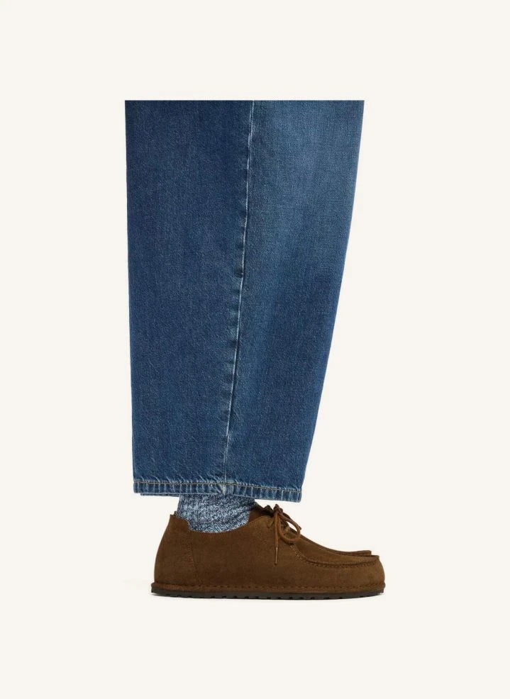 BIRKENSTOCK - Utti Dantel Wildleder-Loafer | Hellbraun