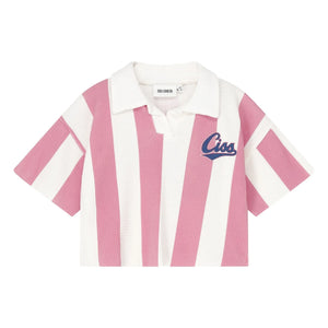 Cos I Said So - Gestreiftes Poloshirt | Rosa