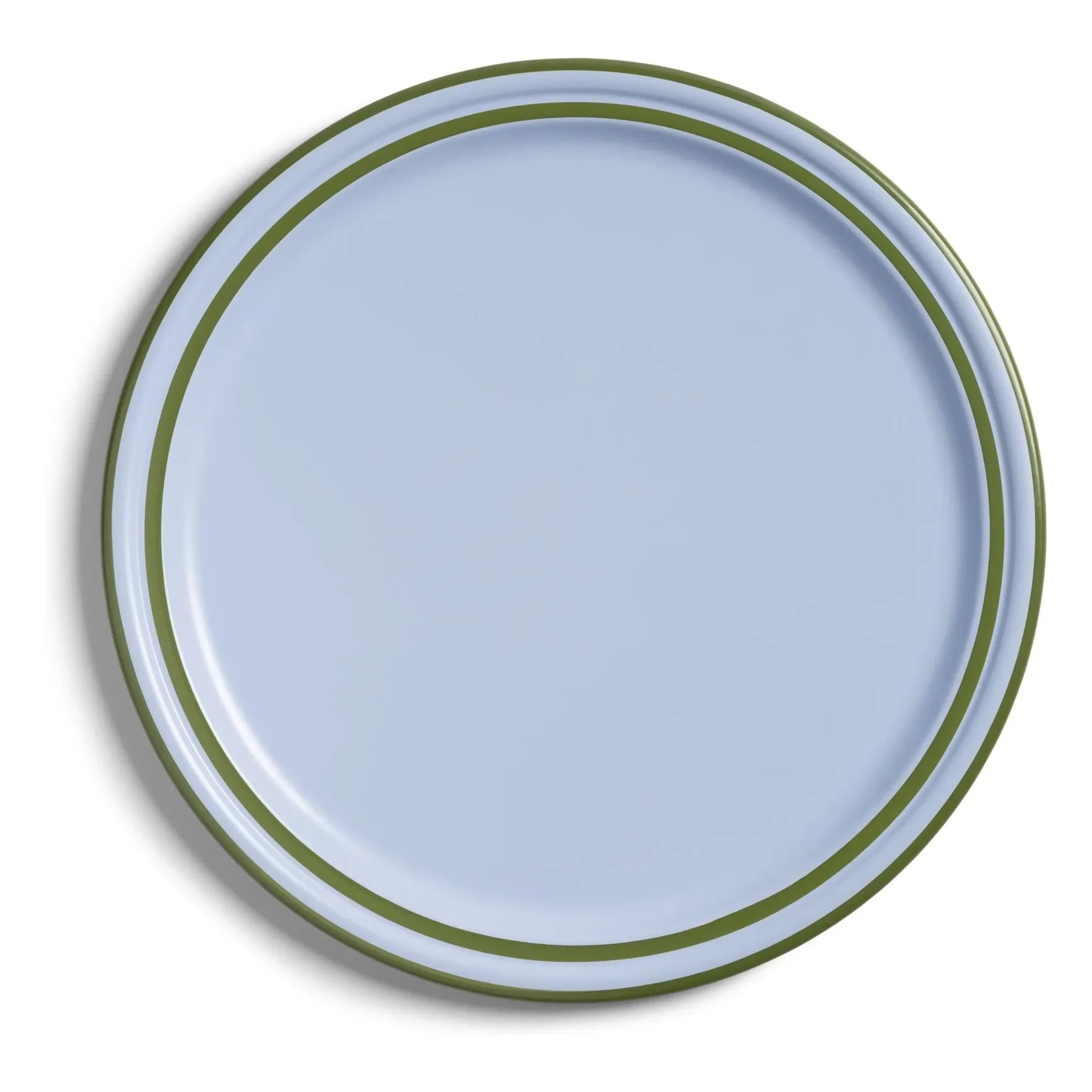 &Klevering - Vano Emaille Tablett | Hellblau