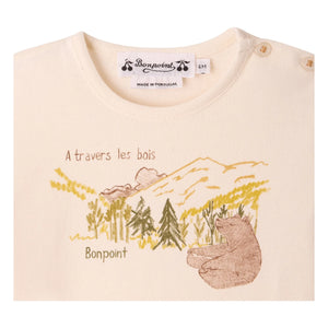 Bonpoint - Tahsin Bio-Baumwoll-T-Shirt | Ecru