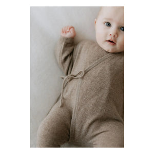 My Little Freckle - Bio-Kaschmir-Babystrampler | Camel