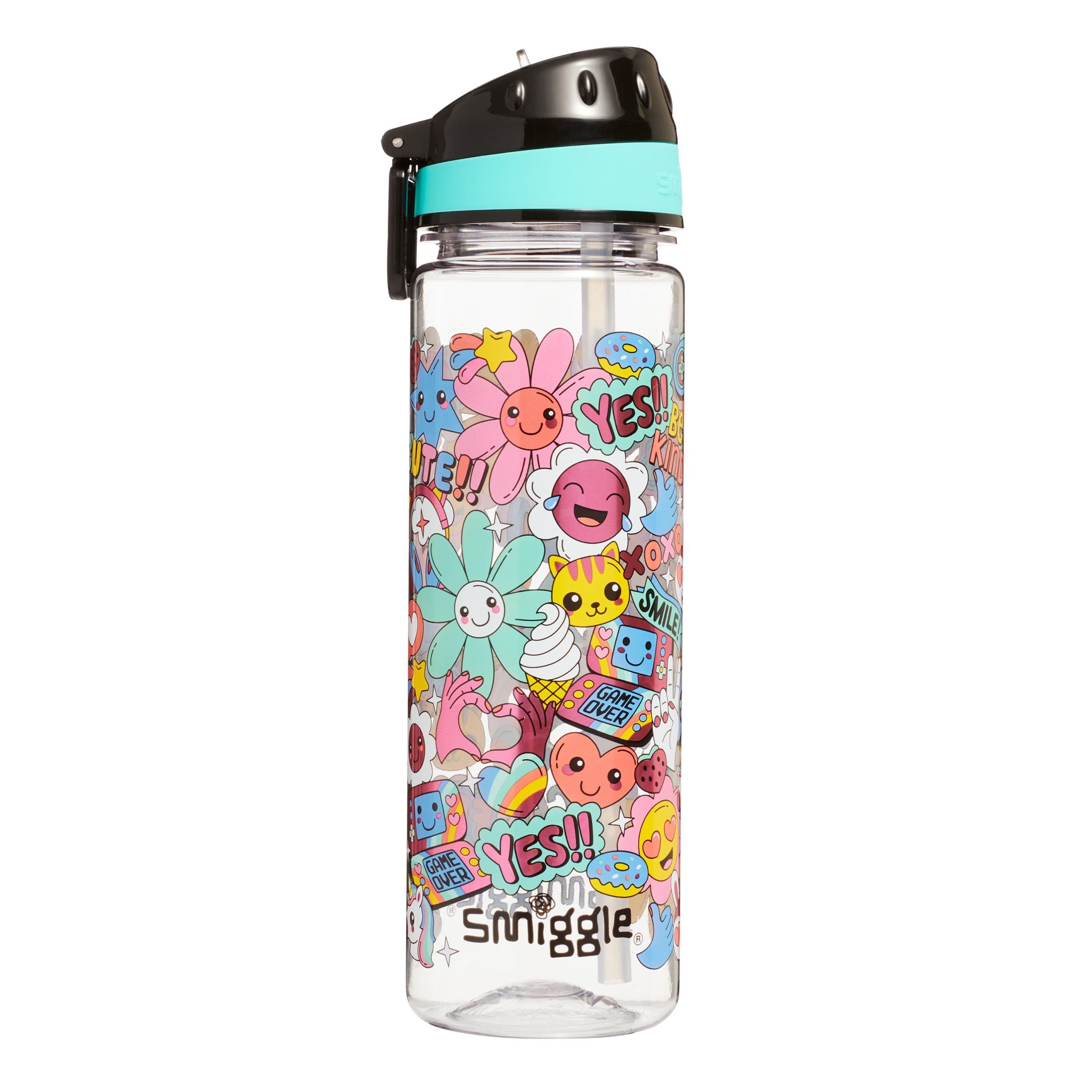 Smiggle - Bright Side 650ML BPA İçermeyen Suluk-Dinossi