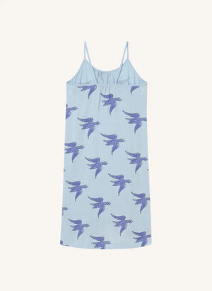 The Animals Observatory - Gazel Birds Kleid | Hellblau
