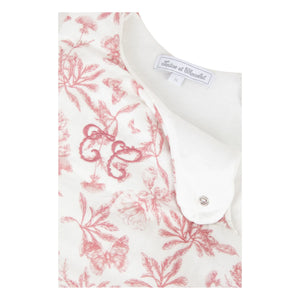 Tartine et Chocolat - Toile de Jouy Baby-Schlafsack | Pfirsich