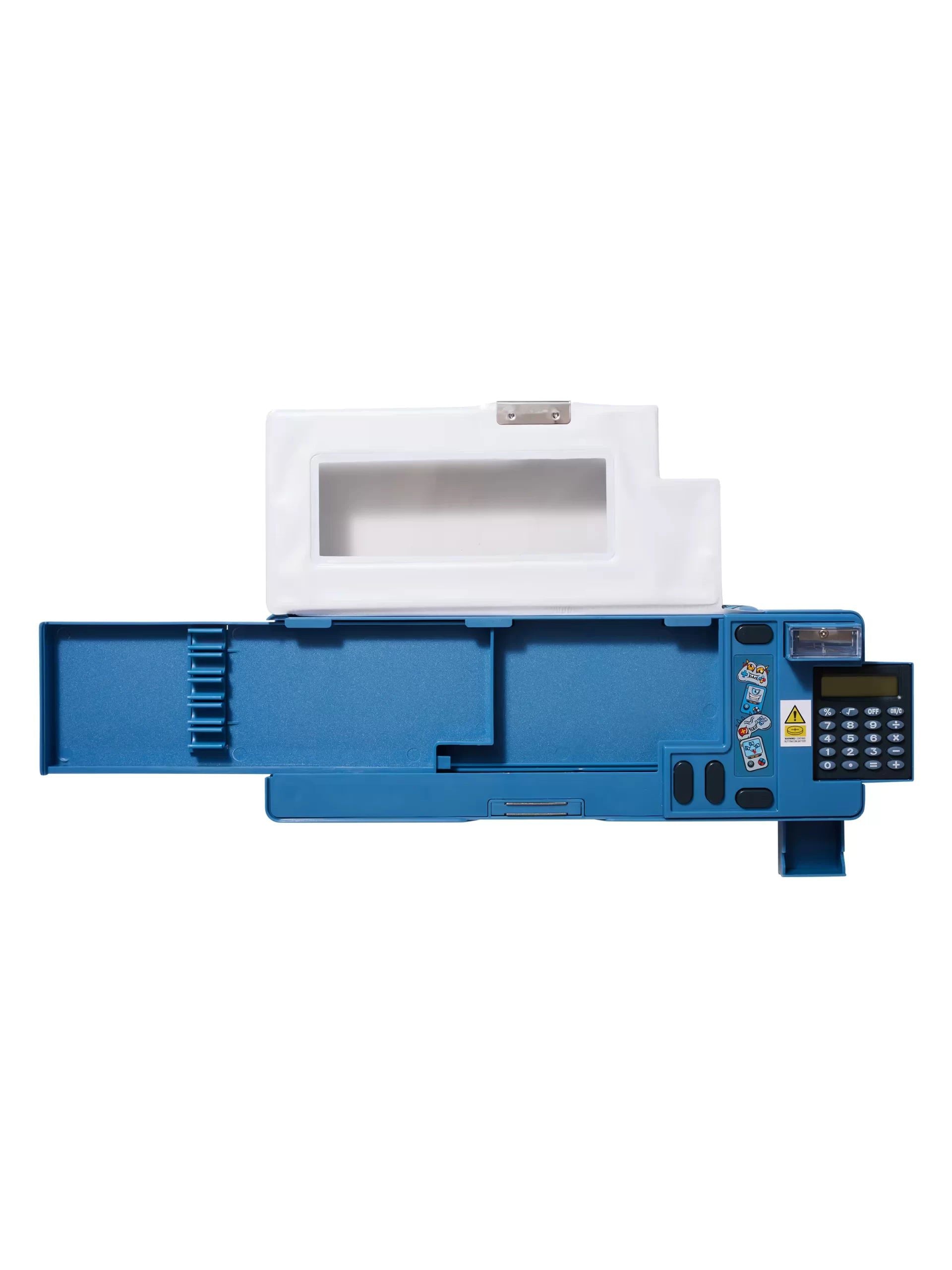 Smiggle - Away Hesap Makineli Otomatik Kalem Kutusu-Dinossi