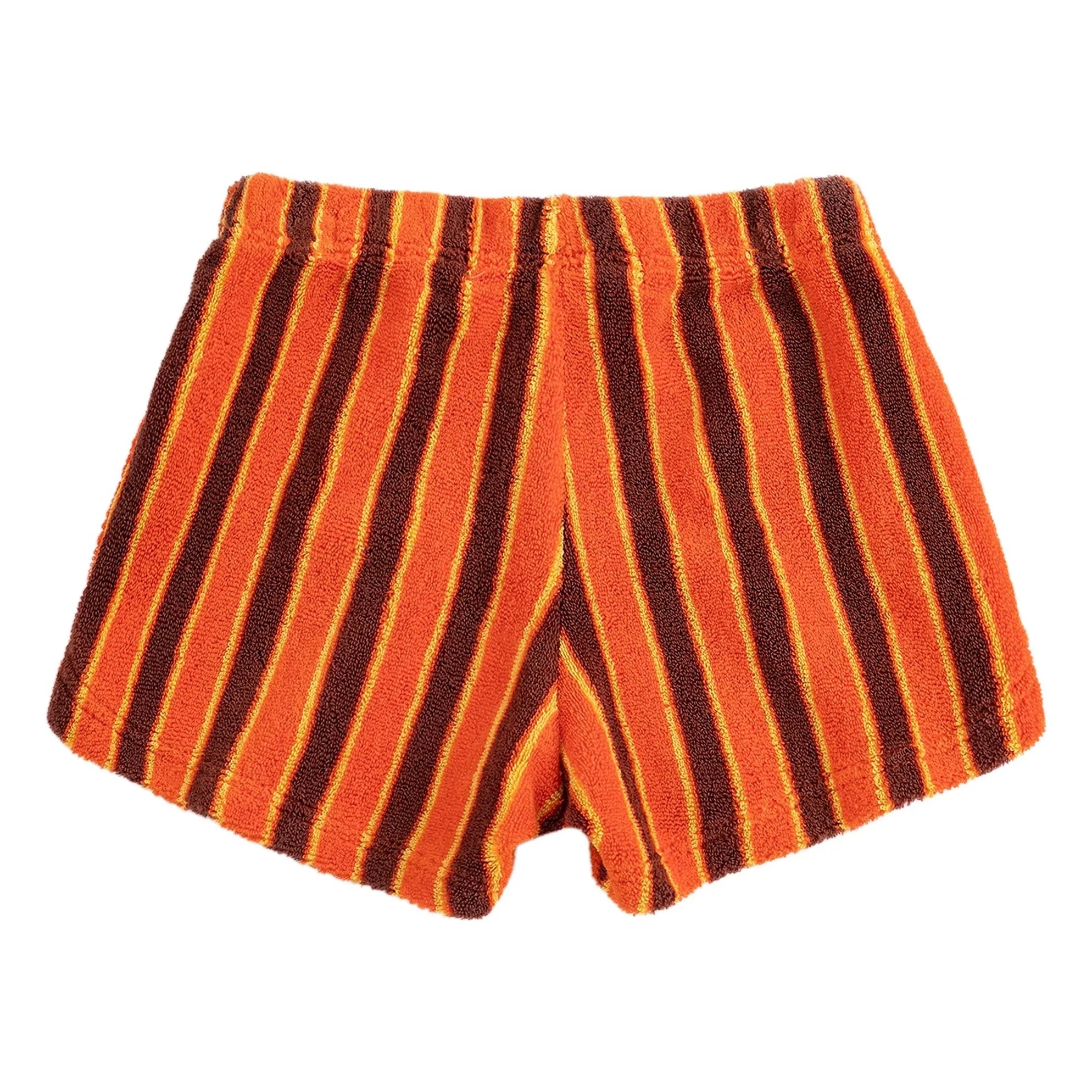 Bobo Choses - Gestreifte Baby-Shorts | Orange