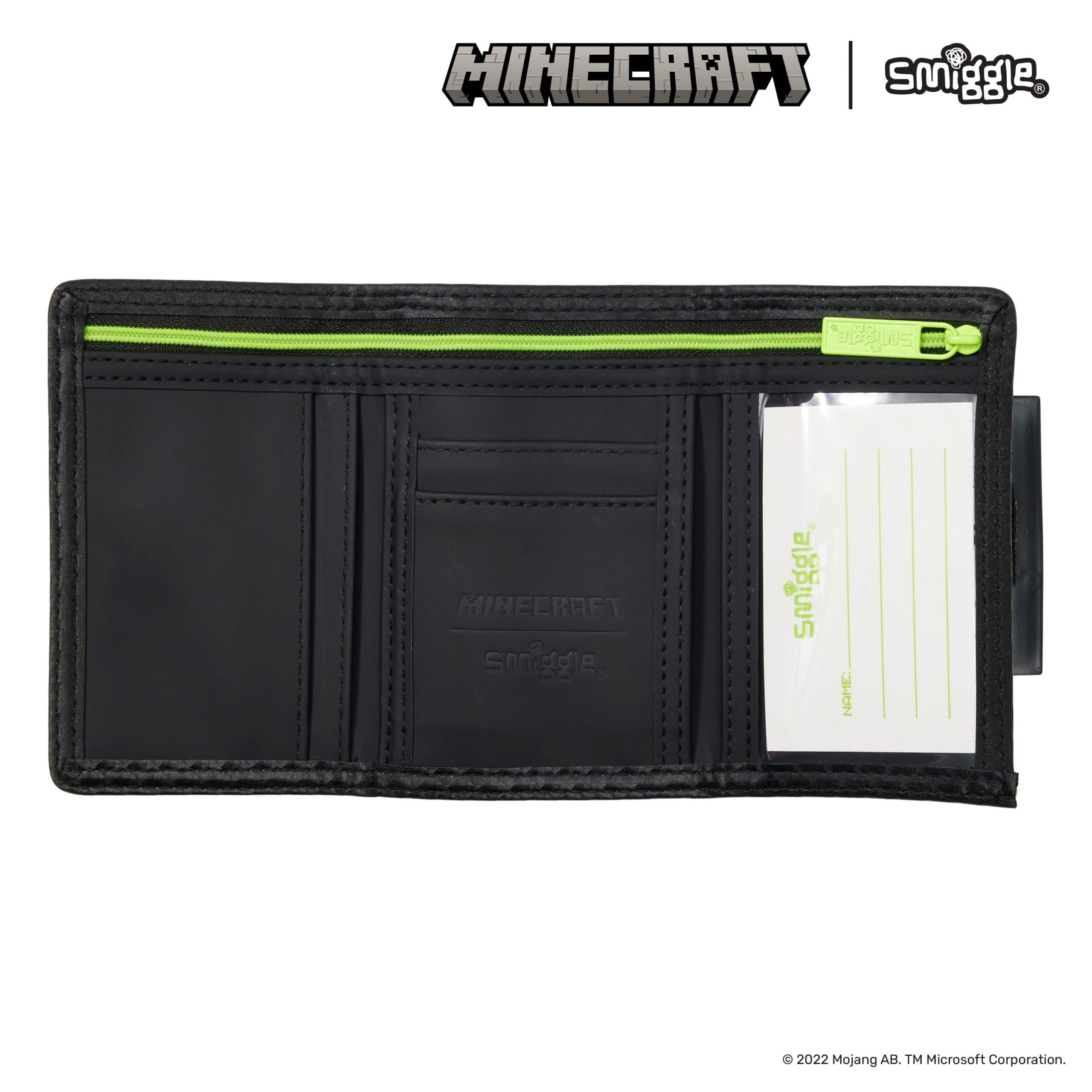 Smiggle - Minecraft Çocuk Cüzdanı-Dinossi