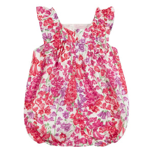 Tartine et Chocolat - Overall mit Liberty-Rüschen | Zuckerrosa