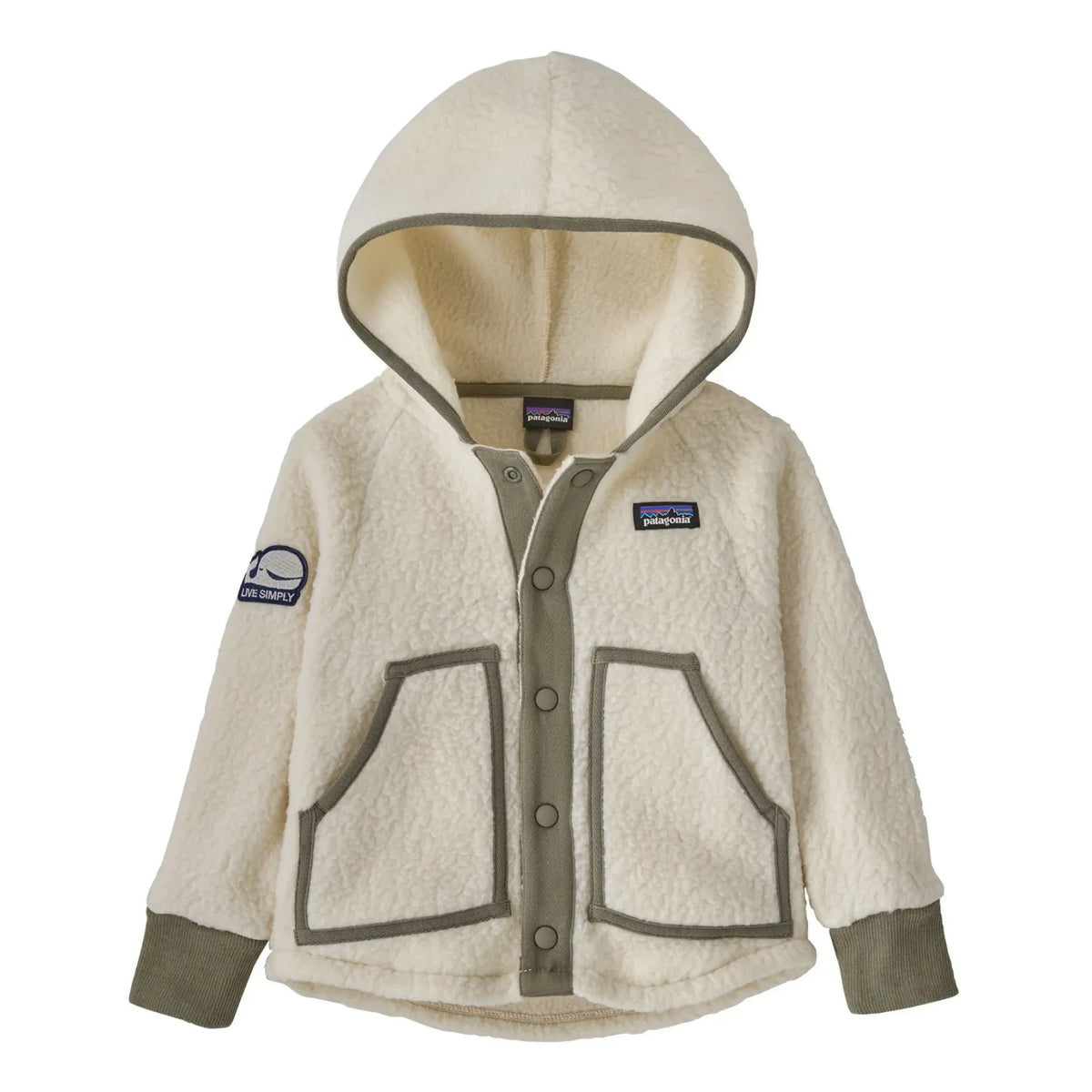 Patagonia - Geri Dönüştürülmüş Peluş Retro Polar Mont | Natural
