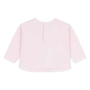 Petit Bateau - Sweat Heart Bio-Baumwolle | Hellrosa