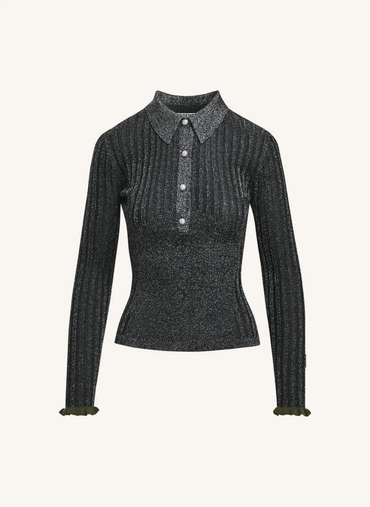 Essentiel Antwerp - Karan Poloshirt | Stahl
