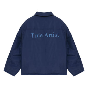 True Artist - N°2 Doppelseitige Jacke | Blau