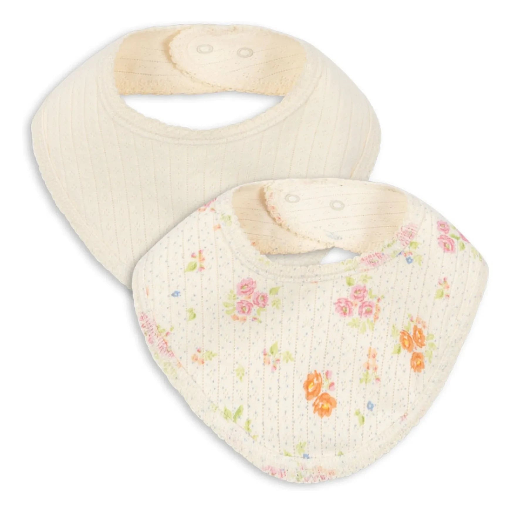 Konges Sløjd - Nonoka Bandana Lätzchen - 2er-Set | Ecru
