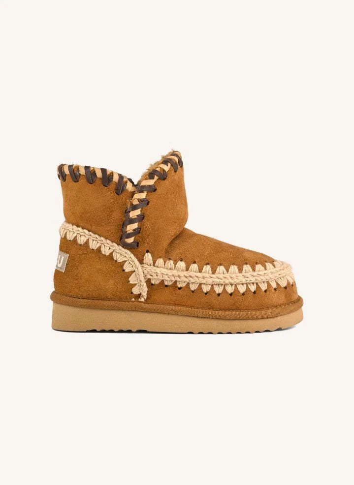 Mou - Eskimo Nähstiefel | Cognac
