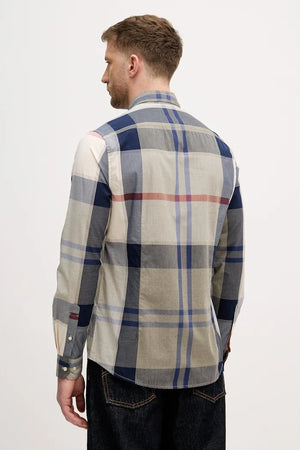 Barbour erkek pamuklu Harris Tailored Shirt
