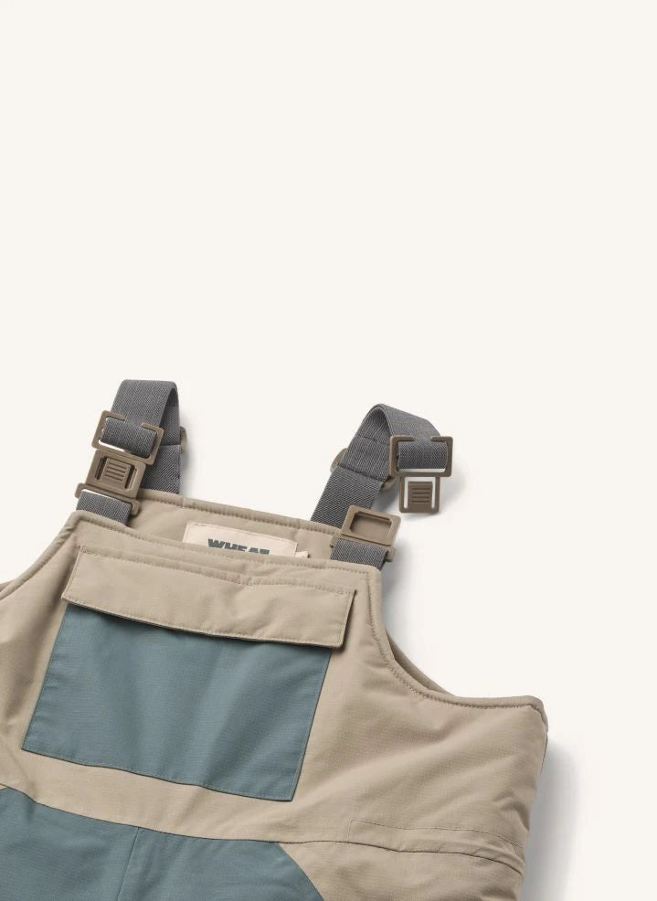 Wheat - Loope Skihose aus recycelten Fasern | Graublau