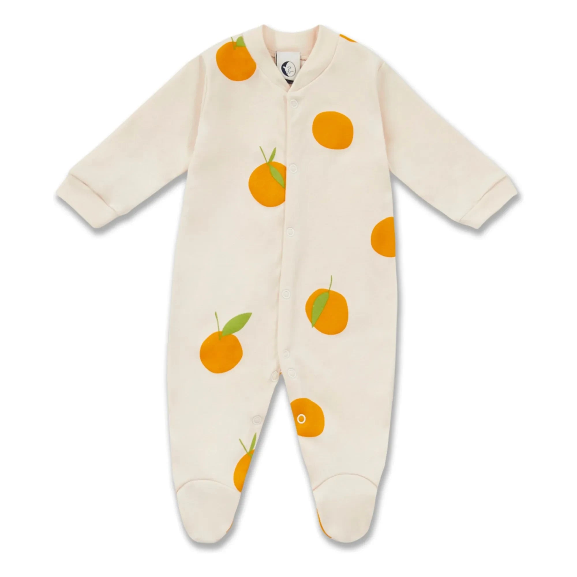Sleepy Doe - Schlafanzug mit Fuß Clementines Bio-Baumwolle | Ecru
