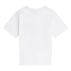 Scotch & Soda – T-Shirt mit Wüstenwind-Kunstdruck | Weiß