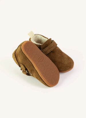 Lazare - Achille gefütterte Sandalen | Khaki-Braun