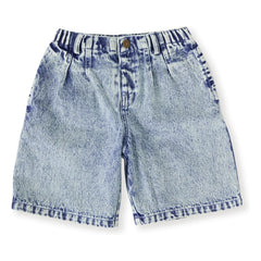 Goldie + Ace - Goldie+Ace x Smallable Exklusiv - Kirby Bermuda Shorts | Blau