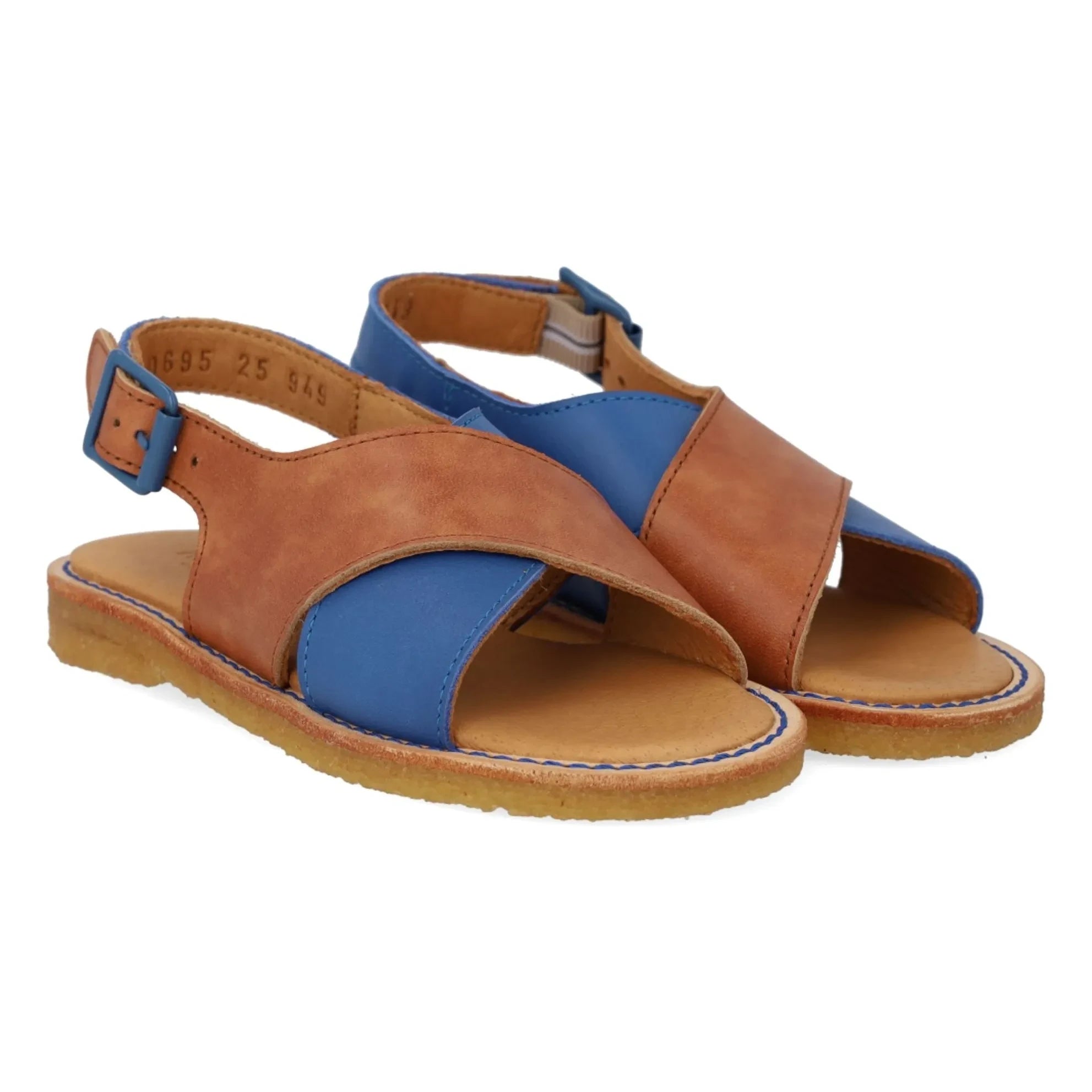 Angulus - Kontrast Sandaletten | Royal Blue