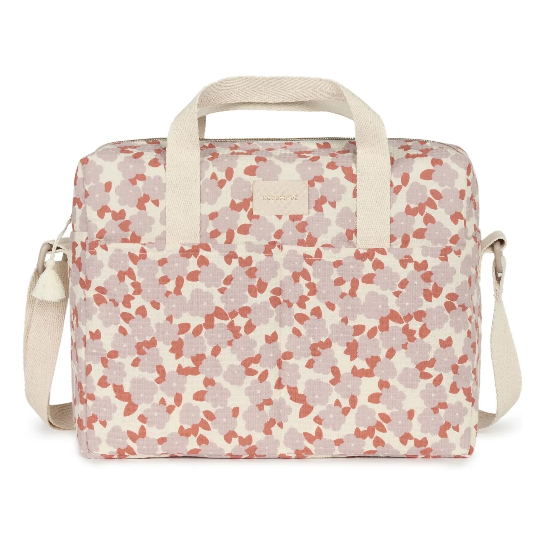 Nobodinoz - Wasserdichte Windeltasche Gala Opera Mauve Sakura | Mauve