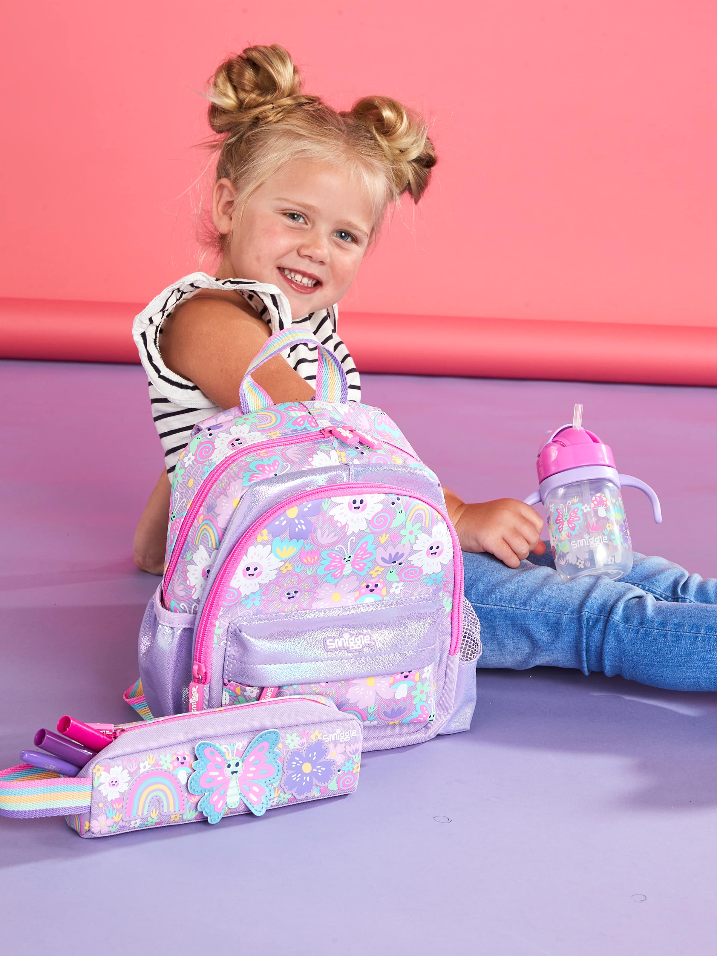 Smiggle - Over And Under Teeny Tiny Mini Kalem Kutusu-Dinossi
