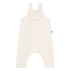 Petit Bateau - Trägerhose aus Wolle | Ecru