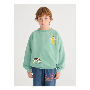Bobo Choses - Sweat Farm Bio-Baumwolle | Grün