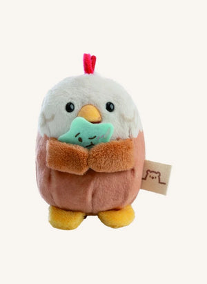 Nici - Keko Huhn Plüschspielzeug in Zucker-Kostüm | Weiß