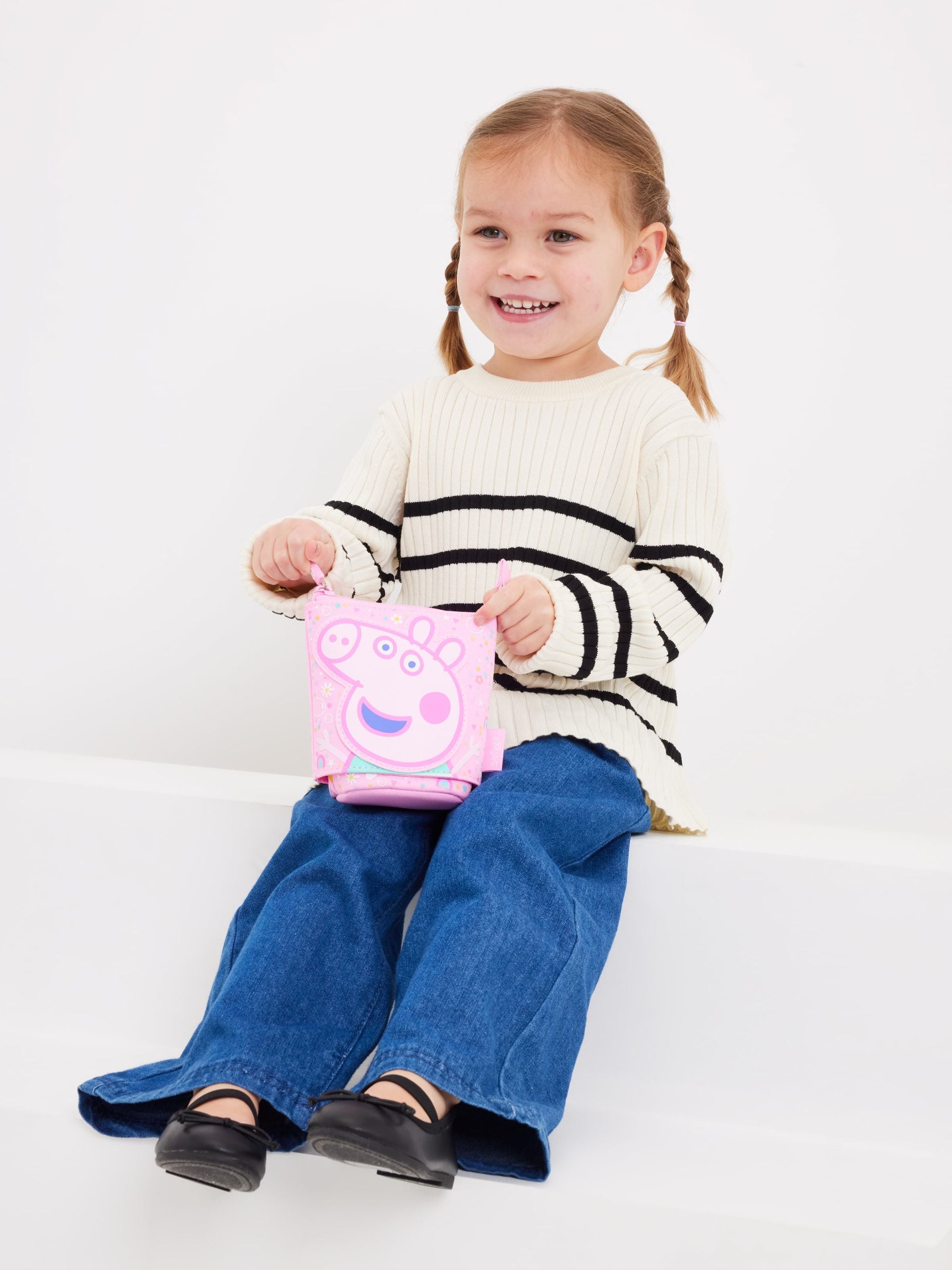 Smiggle - Peppa Pig 2si 1 Arada Kalem Kutusu-Dinossi