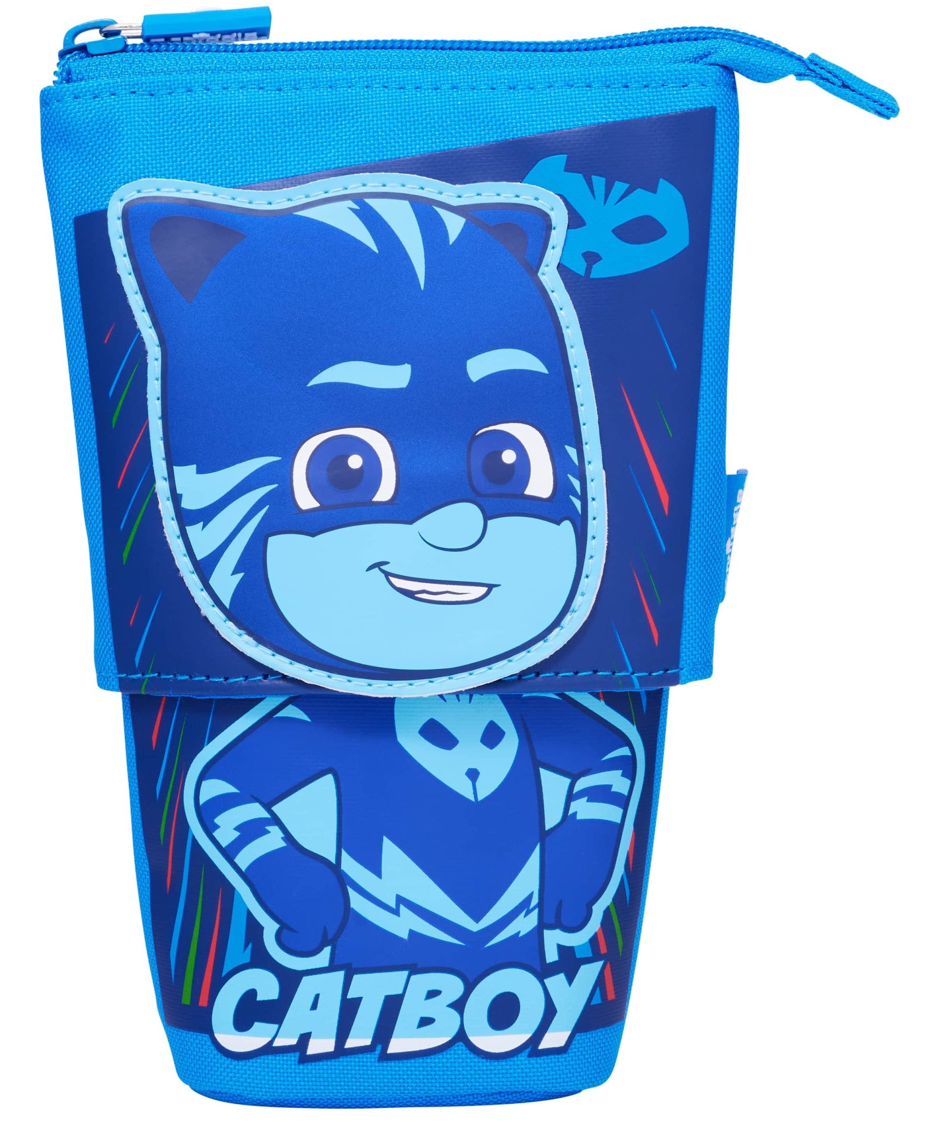 Smiggle - PJ Mask 2si 1 Arada Kalem Kutusu-Dinossi