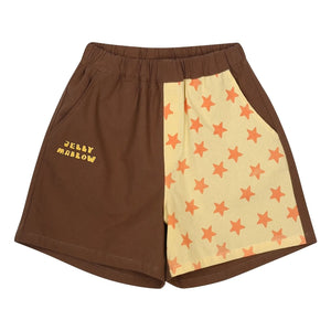Jelly Mallow - Star Pocket Şort | Kahverengi
