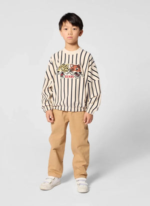 Kenzo - Kenzo Tigres gestreifter Pullover | Weiß