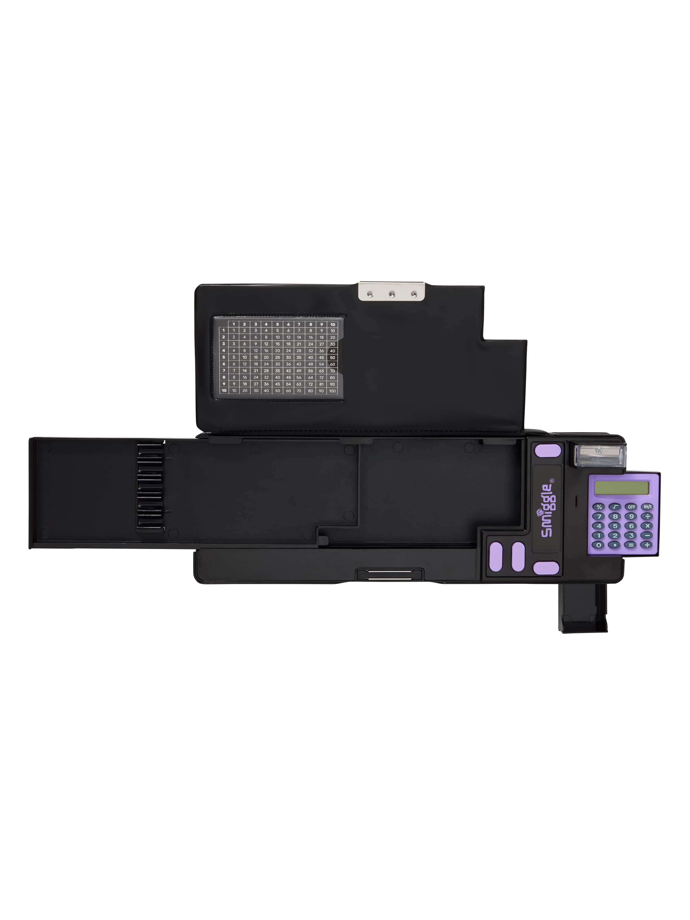 Smiggle - Elements Automatisches Federmäppchen mit Taschenrechner