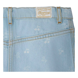 Bonpoint - Tison Cerises Denim Etek | Açık Mavi