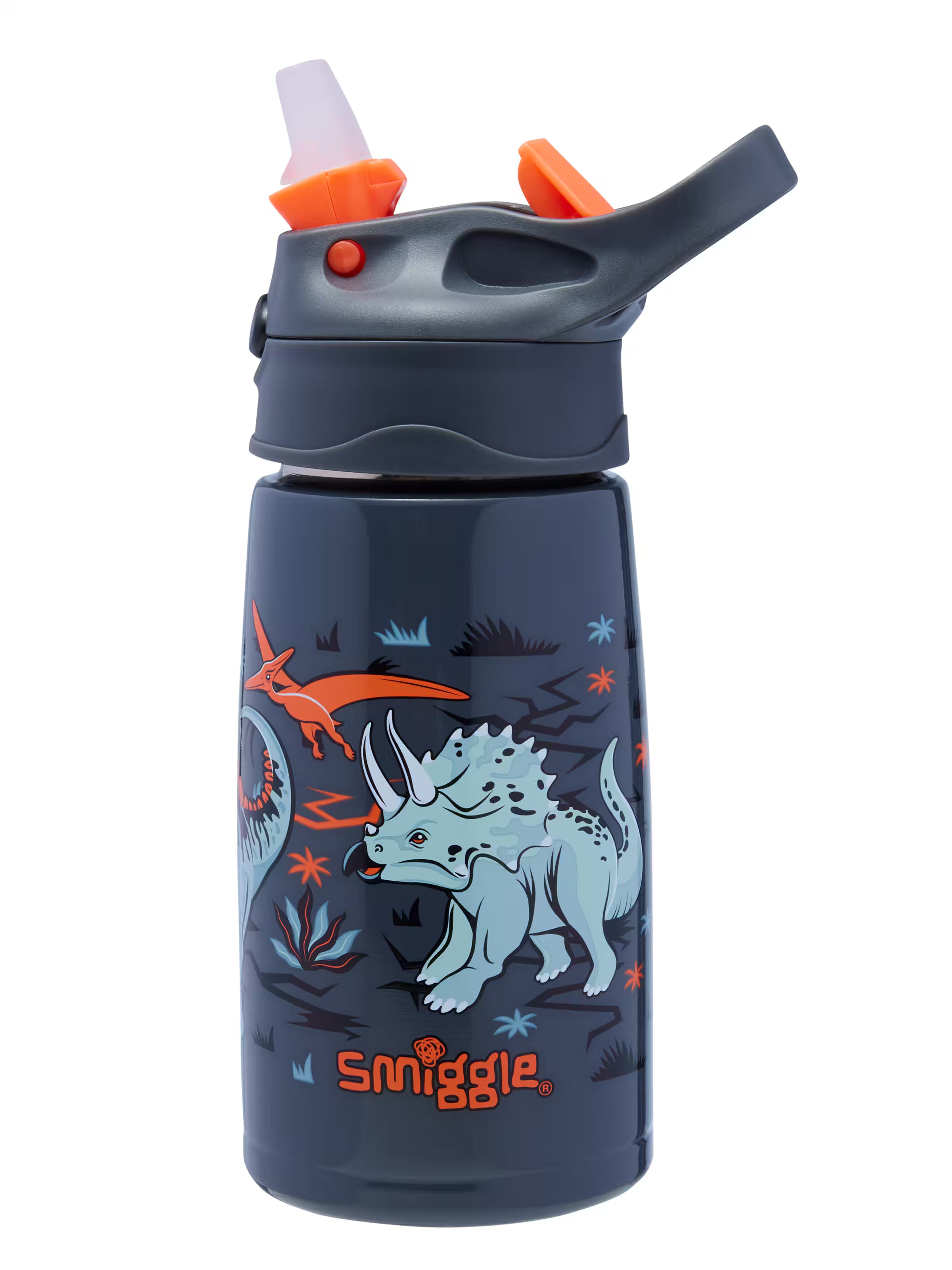Smiggle - Playtime Junior 400ML Gizli Pipetli Çelik Matara