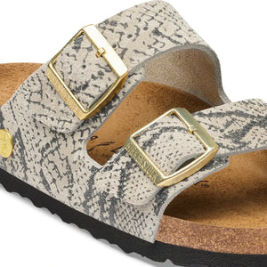 BIRKENSTOCK - Arizona Snake Sandalen | Hellgrau