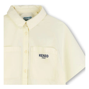 Kenzo - Hemdblusenkleid Kenzo Garden | Hellgelb