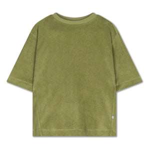 Repose AMS - Frottee T-Shirt aus Bio-Baumwolle | Khaki
