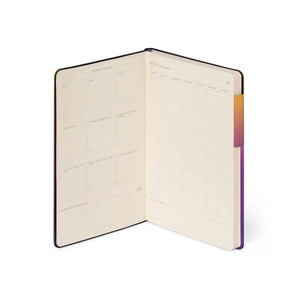Legami - Gestreifter Softcover-Notizbuch - Sonnenuntergangs-Stimmung - Mein Notizbuch