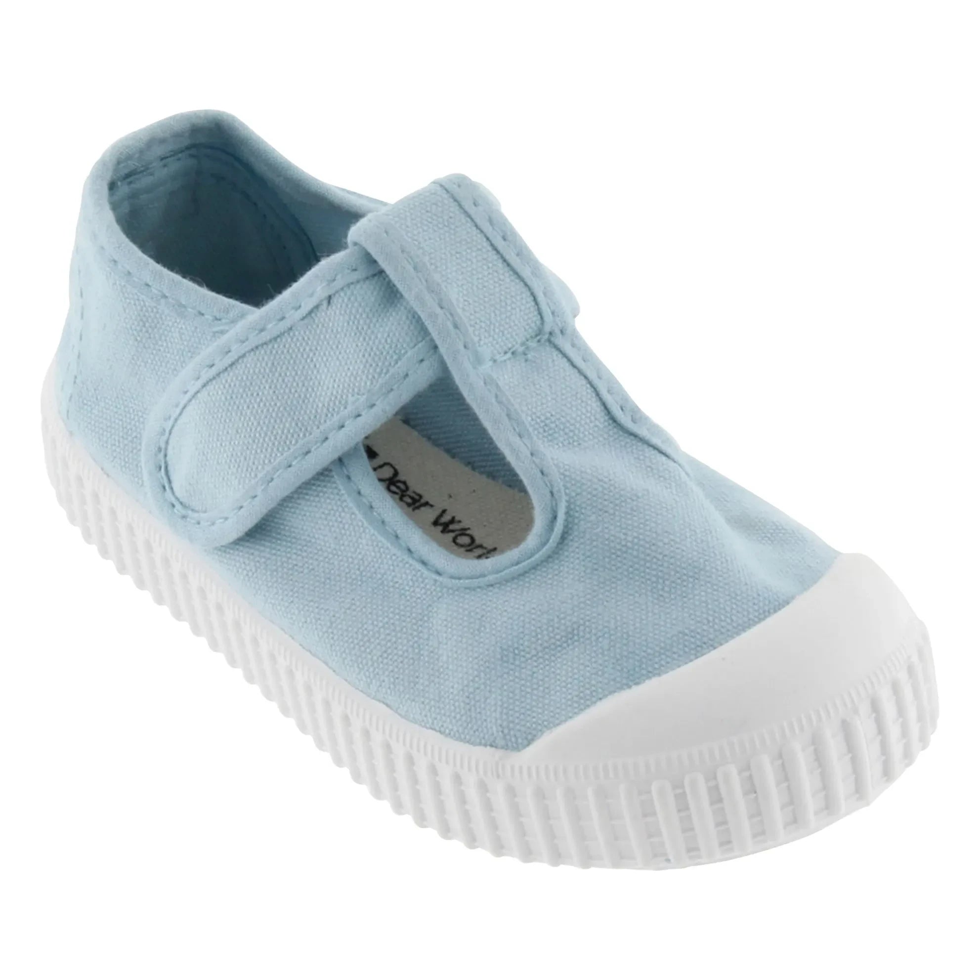 Victoria - Scratch Sneakers Sandale Stoffriemen | Hellblau