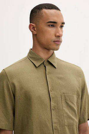 Marc O'Polo Herren Lyocell Hemd
