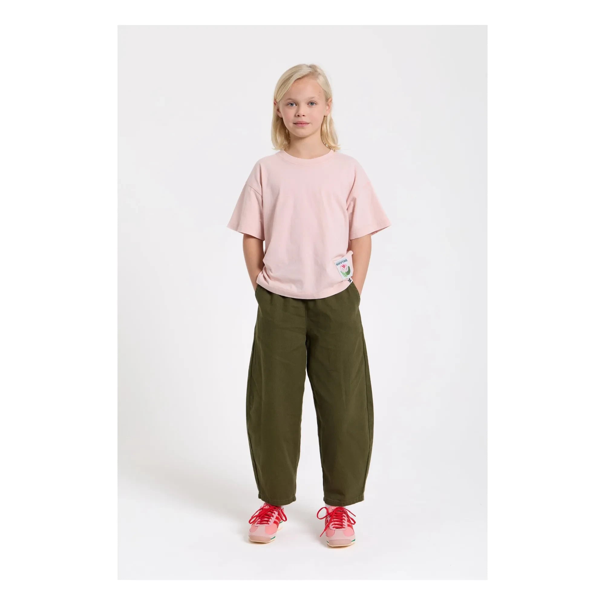 Hundred Pieces - Balloon Gianna Twill-Hose | Khaki