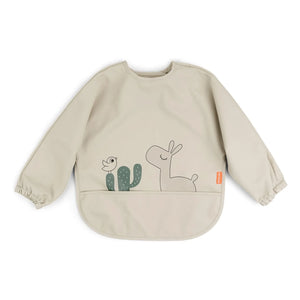 Done by deer - Lätzchen Lalee mit Ärmeln | Sand