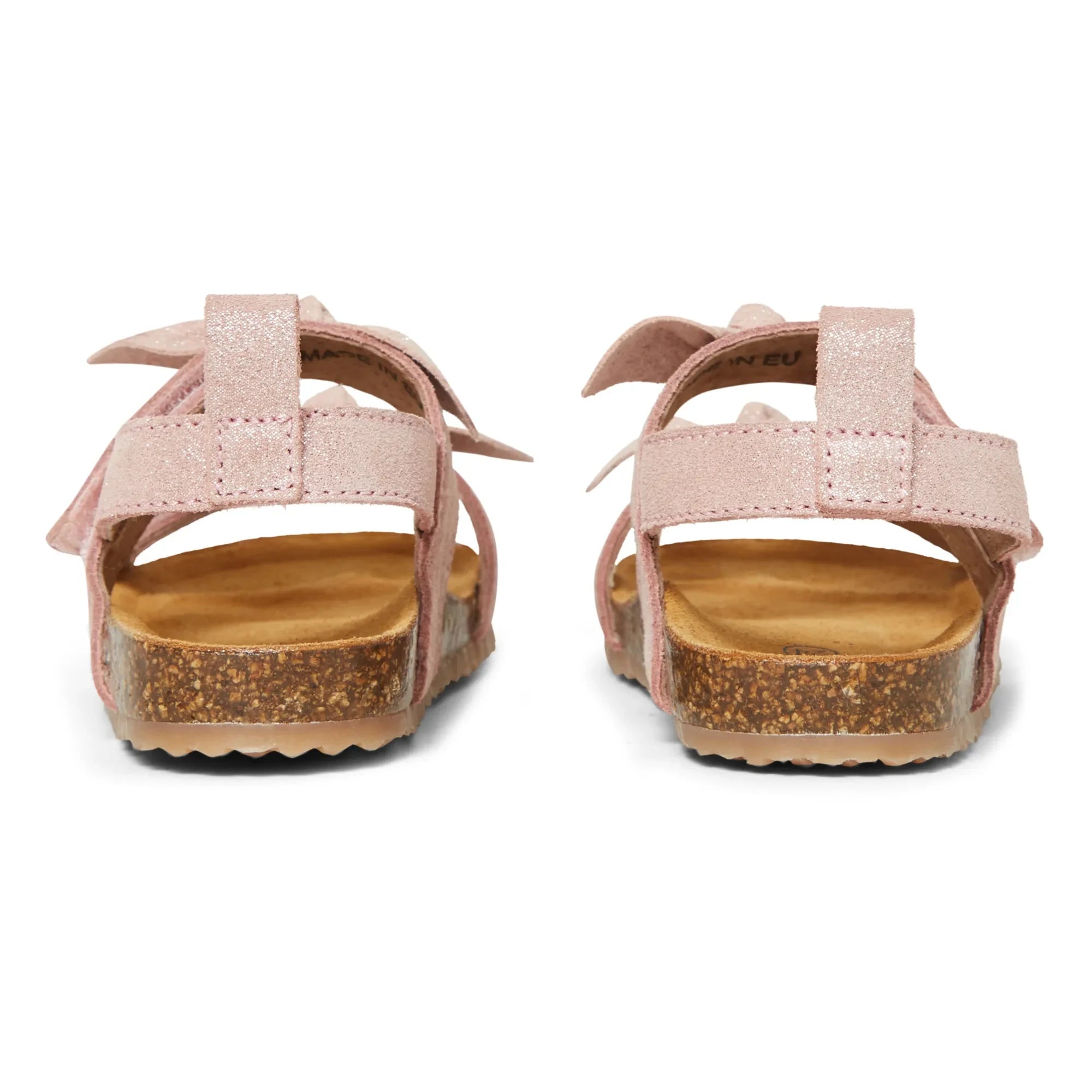Pèpè - Two Con Me - Wildleder-Sandalen mit doppelter Schnalle | Pink