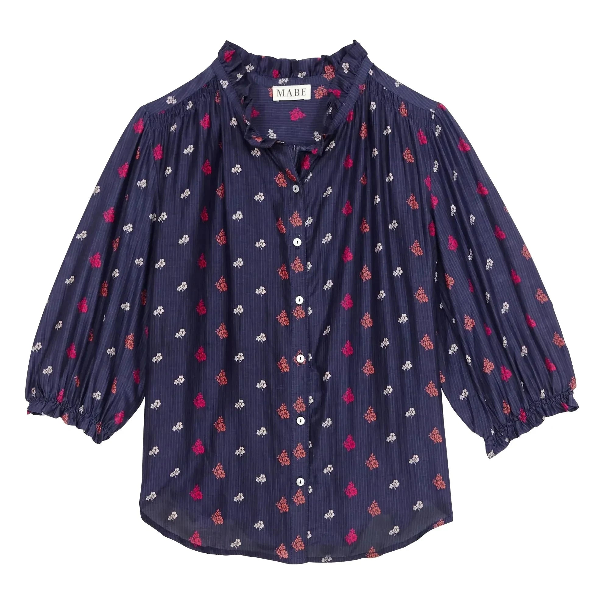M.A.B.E. - Auden Pamuklu bluz | Lacivert